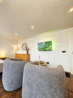 Longkamp Living Stilvolle Ferienwohnungen nahe Bernkastel-Kues, Disneyplus, Netflix, großer TV & Parkplatz - Longkamp - 4