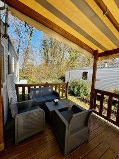 Mobile-home 3 chambres chaleureux et calme - Seillac - 8