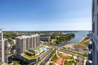 Trendy Apt On Harbor with Gym - Stamford - 0