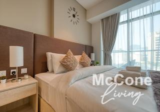 Beachfront Studio Right by Nakheel Mall - Dubái - 5