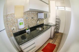 1E-Pe na Areia da Praia do Tombo, 3 Quartos, Ar Cond, 2 Banheiros+Roupas de Cama - Guarujá - 8