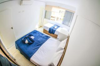 5E-Pe na Areia da Praia do Tombo, 2 Quartos, Ar Cond, 2 Banheiros,2 vagas+Roupas de Cama - Guarujá - 4