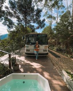 Hospedagem Ônibus Retrô em Domingos Martins a 7 km do Centro - Domingos Martins - 2