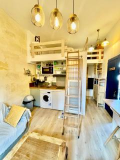 proche kedge et universitée appartement cosy avec parking ,cuisine équipée ,sdb et jardin - Talence - 7