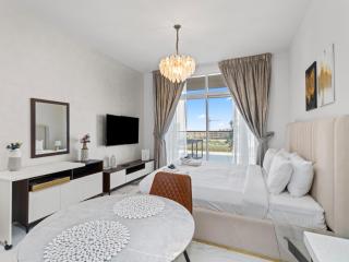 Luxurious Haven Studio In Jewelz-Arjan - Dubai - 8