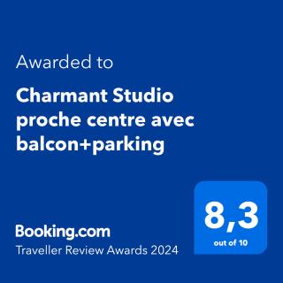 Charmant Studio proche centre avec balcon+parking - Angoulême - 9