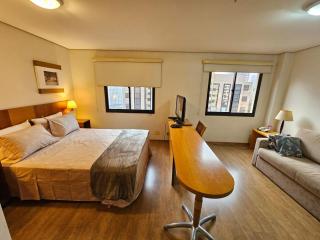 Flat Hotel Jamaris 100 Bairro Moema uh1410 - São Paulo - 4