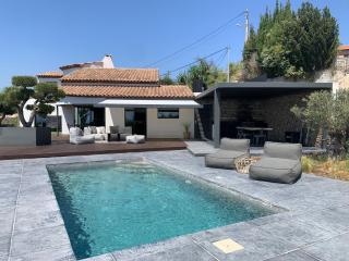 Magnifique villa de 220m2,piscine,vue mer - Cagnes-sur-Mer - 8