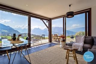 La Bergerie T2 Apartment With Lake And Mountain View - La Pirraz - 9