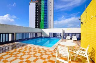 Flat super equipado com vista do mar - Everest - 810 - Recife - 6