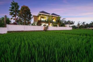 Didori Art Villa - serene view of green and sunset - Ubud - 0