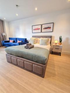 Modern Studio Apartments & 3Bedroom flat with Pvt Balcony steps from Regent's Park - Londen - 7