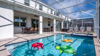 Beautiful 6 Bed 5.5Bath Pool Home In a Resort 1512 - 9