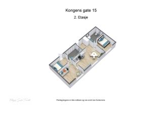 Apartment Kongens gate Kvadraturen - 9