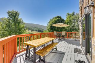 Deck and Mtn Views Log Cabin By Snowshoe Mountain! - 9