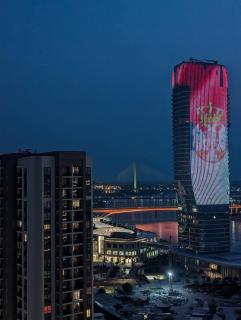 Luxury Belgrade Waterfront top floor Apt with an amazing view - Belgrado - 0