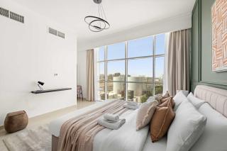Silkhaus Modern Studio in Reef Residence at JVC - Dubai - 2
