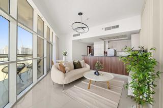 Silkhaus Modern Studio in Reef Residence at JVC - Dubai - 3