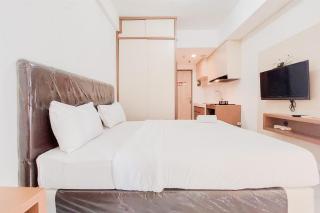 Restful Studio Room at Akasa Pure Living BSD Apartment By Travelio - Tangerang - 9
