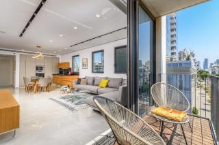 Luxury 2bdrm balcony & parking close to the Beach - Tel Aviv - 4