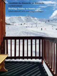Duplex 90m2 sur les pistes DU DIMANCHE AU DIMANCHE - Plagne Villages - 9