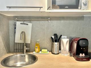 Chic & Modern Studio in Centre Paris Rambuteau - París - 7