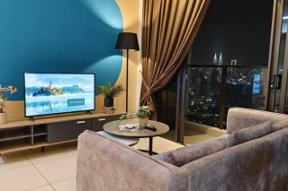 KLCC view 1BR service suite with Balcony Trion KL - Kuala Lumpur - 6