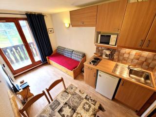 Charmant studio pour 2-3 pers avec balcon à Valfréjus - FR-1-265-236 - Valfréjus - 0