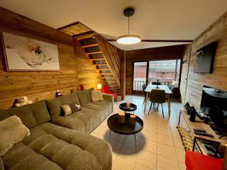 Duplex 4/6 pers, centre station avec parking et wifi - FR-1-459-73 - La Clusaz - 0
