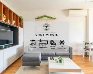 Chez Virgil - Terrasse vue dégagée, parking privé - Ernolsheim-Bruche - 0