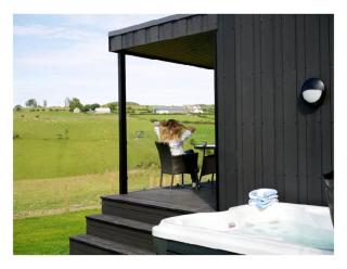 Luxury 1 bedroom Glamping Cabin with Hot Tub & BBQ - 8