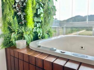 Jacuzzi! Apto vista mar na Praia Grande! MN01I - 9