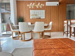 Jacuzzi! Apto vista mar na Praia Grande! MN01I - 6