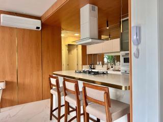 Jacuzzi! Apto vista mar na Praia Grande! MN01I - 4