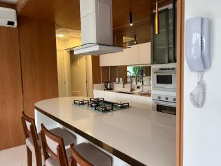 Jacuzzi! Apto vista mar na Praia Grande! MN01I - 3