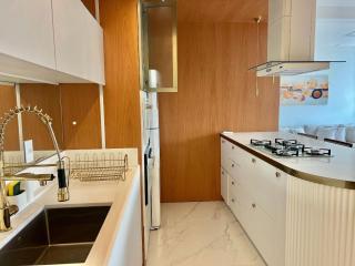 Jacuzzi! Apto vista mar na Praia Grande! MN01I - 1