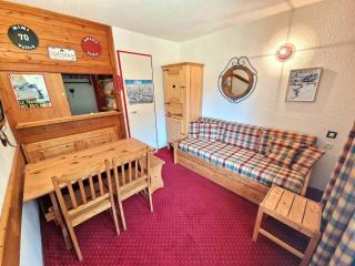 Studio en plein coeur de la station pour 4 personnes avec balcon, casier à skis et baignoire - FR-1-265-209 - Valfréjus - 9