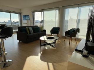 Appt 4 pers, centre-ville tout à pieds, plage 300m, aperçu mer, très calme parking privé, possibilité garage et location vélos électriques - Royan - 3