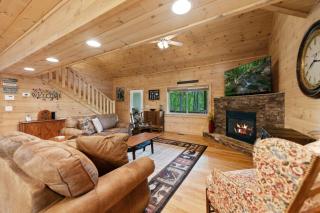 Firefly Cabin - Hot Tub Firepit Pet Friendly - Mineral Bluff - 6