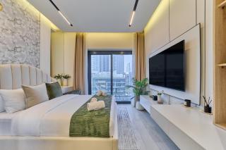 Bright Studio in Azizi Riviera Perfect Getaway - Dubai - 6