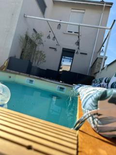 Villa lyon 8e, 8 personnes Piscine jardin, parking privé, terrain de pétanque - Monplaisir - 8
