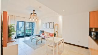 Amazing lake skyline view cozy apartment - Dubái - 6