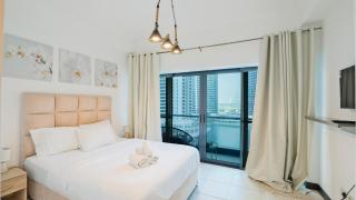 Amazing lake skyline view cozy apartment - Dubái - 4