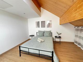 Duplex design et lumineux, parking gratuit - Morbier - 6