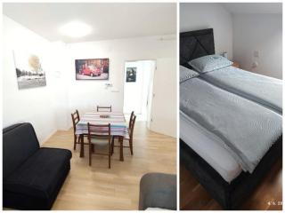 Apartman Batuda,moderno opremljen apartman u centru Đurđevca, u cijeni wellnes, sauna, bazen u obližnjem hotelu, mini zoo, 5G internet, R1 račun, idealan za parove, obitelji i wellnes odmor - 4