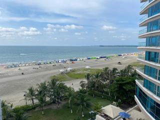 Sunshine 503 Beautiful SeaView 2Beds2bath w AC front Beach - Cartagena de Indias - 0