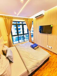 K Avenue Modern KING STUDIO 2-3PAX NEAR KKIA - Kampong Tangihan - 5