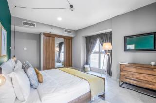 Blueground Marina Pool Gym DXB-287 - 2