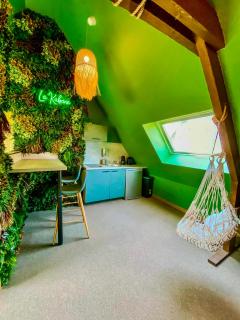 La Kabane , Appartement proche centre et plage avec expérience décoration Jungle unique - 4