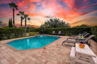 Golf Course View Game Room Private HEATED Pool - Kissimmee - 0